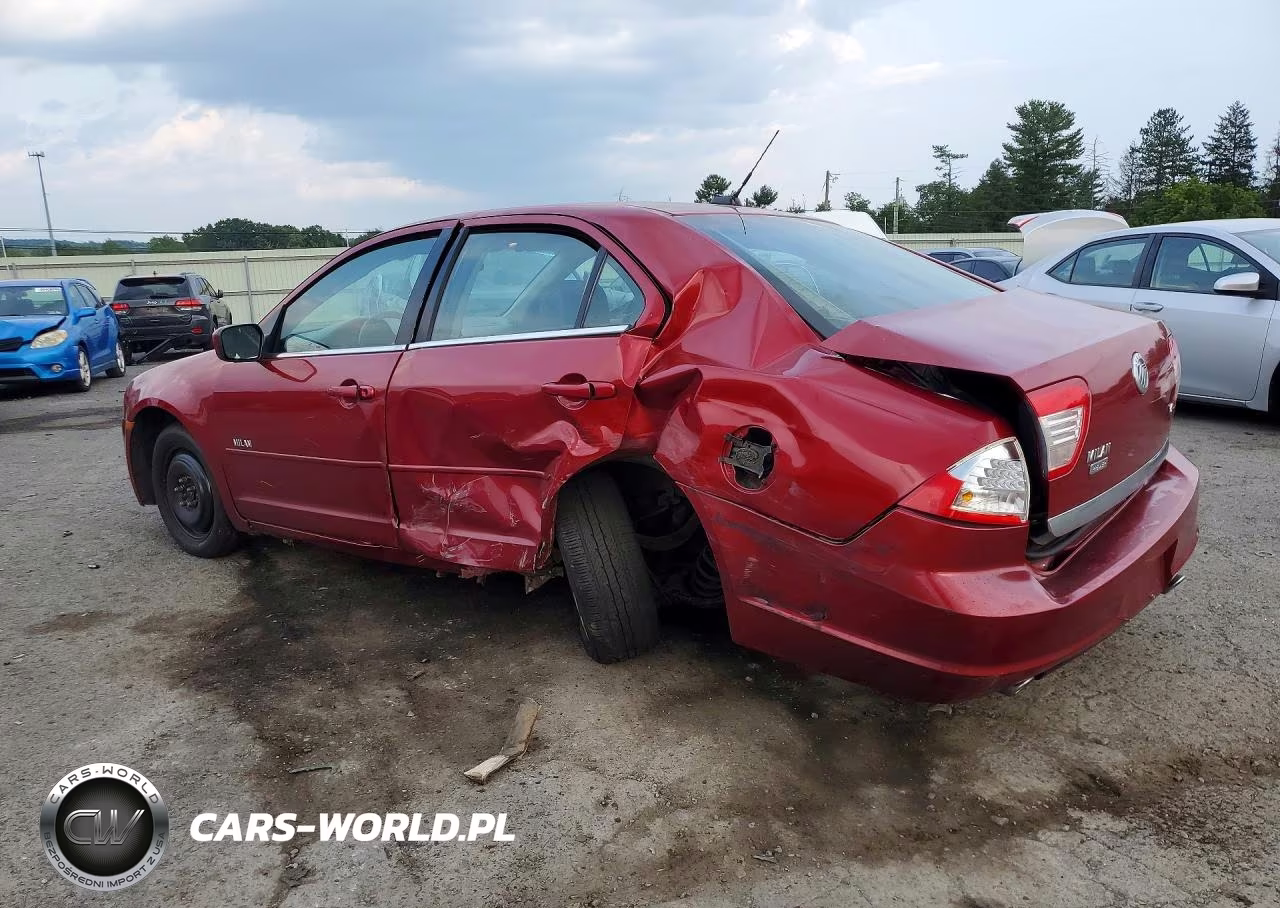 2007 Mercury Milan Premier VIN:3MEHM08127R632138 - 2
