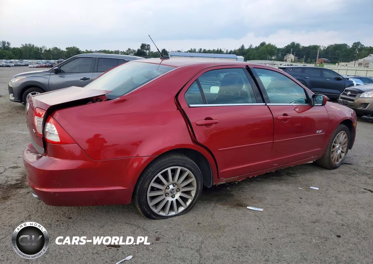 2007 Mercury Milan Premier VIN:3MEHM08127R632138 - 3