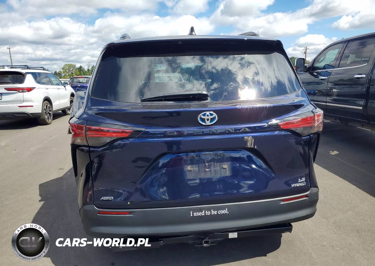 2022 Toyota Sienna Le VIN:5TDKSKFC9NS067684 - 6