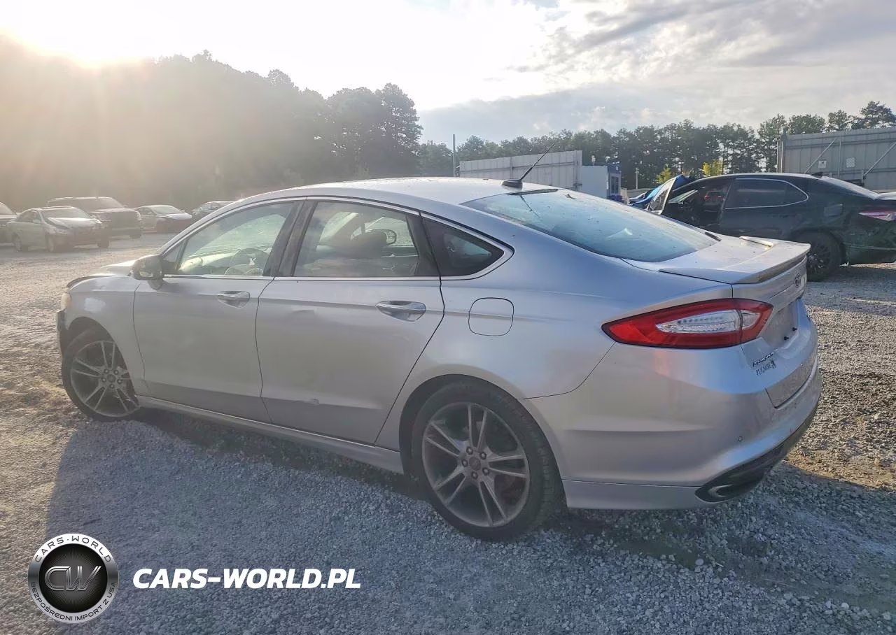 2014 Ford Fusion Titanium VIN:3FA6P0K97ER375737 - 2