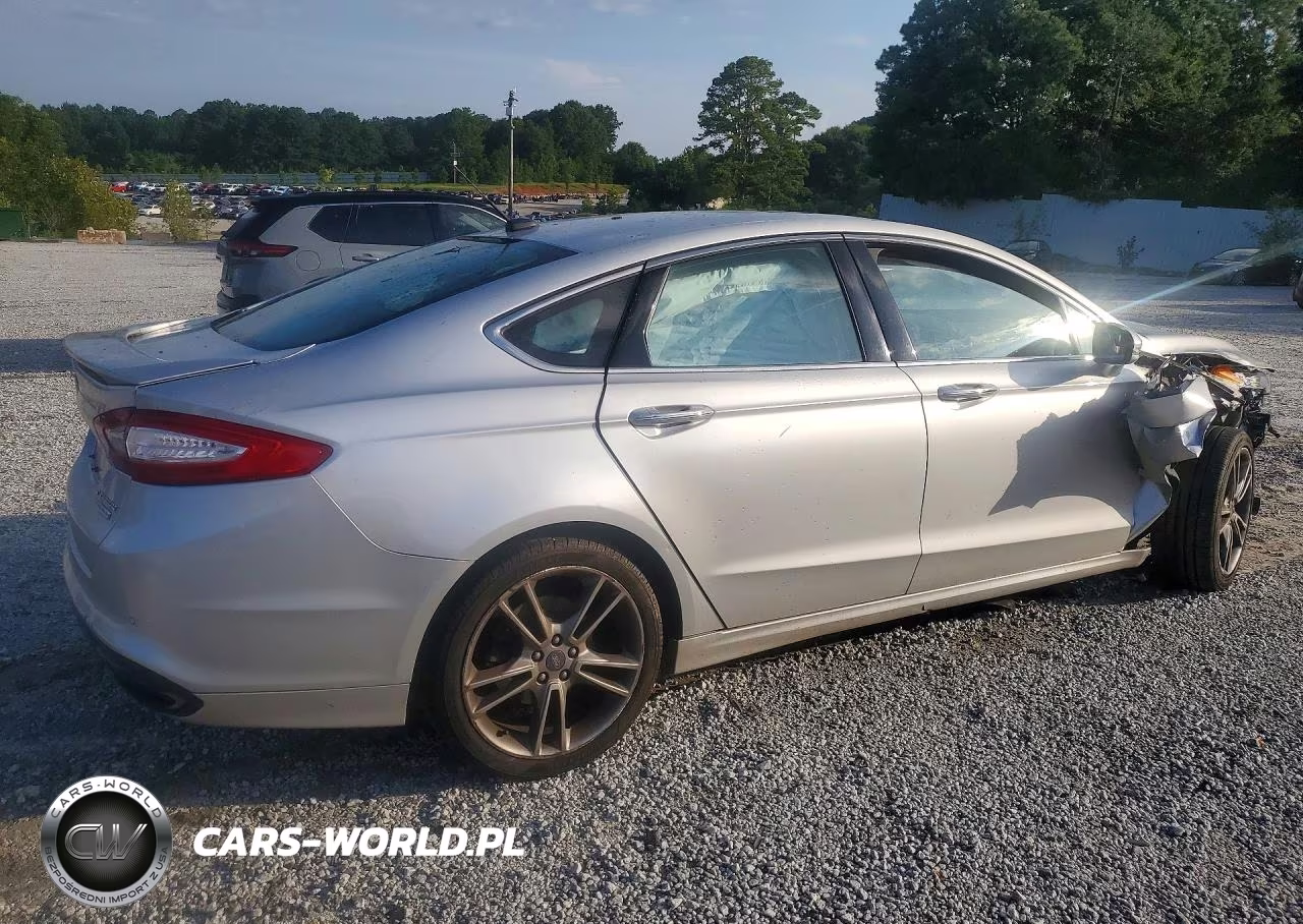 2014 Ford Fusion Titanium VIN:3FA6P0K97ER375737 - 3