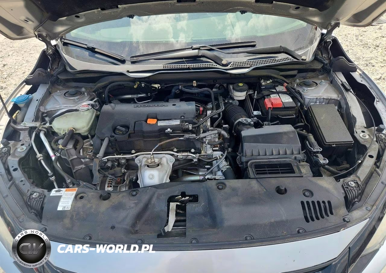2019 Honda Civic Lx VIN:19XFC2F64KE048376 - 11