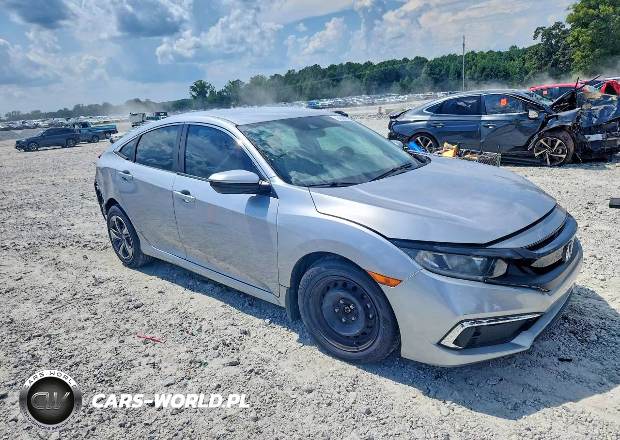 2019 Honda Civic Lx VIN:19XFC2F64KE048376 - 4