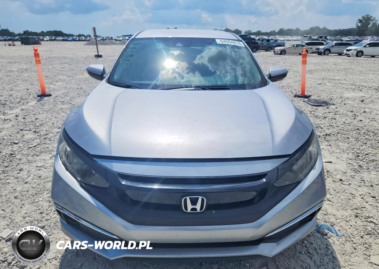 2019 Honda Civic Lx VIN:19XFC2F64KE048376 - 5