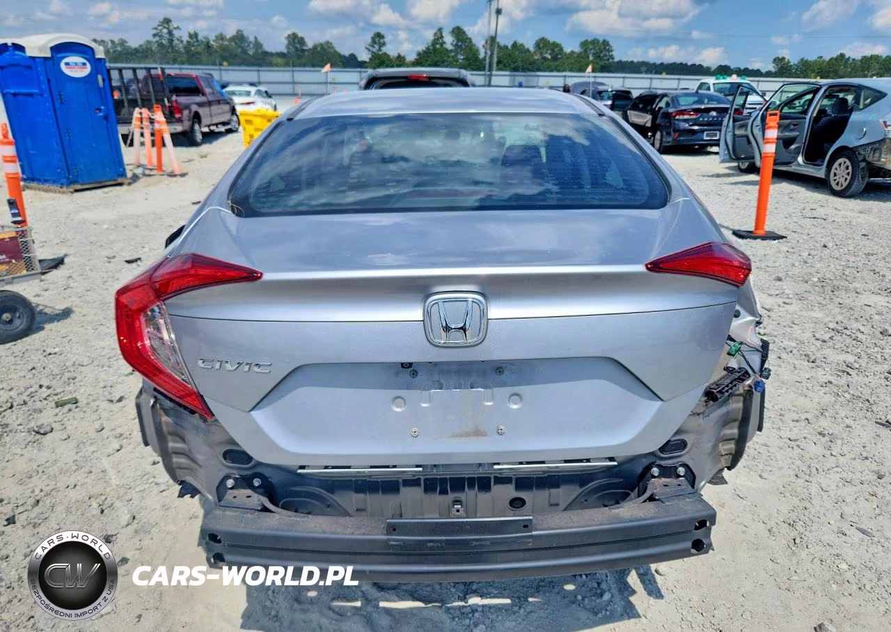 2019 Honda Civic Lx VIN:19XFC2F64KE048376 - 6