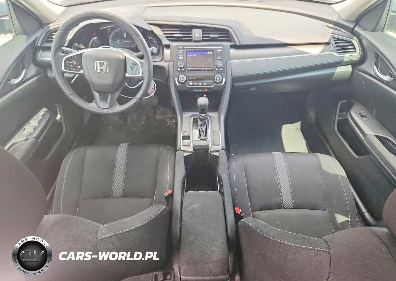 2019 Honda Civic Lx VIN:19XFC2F64KE048376 - 8