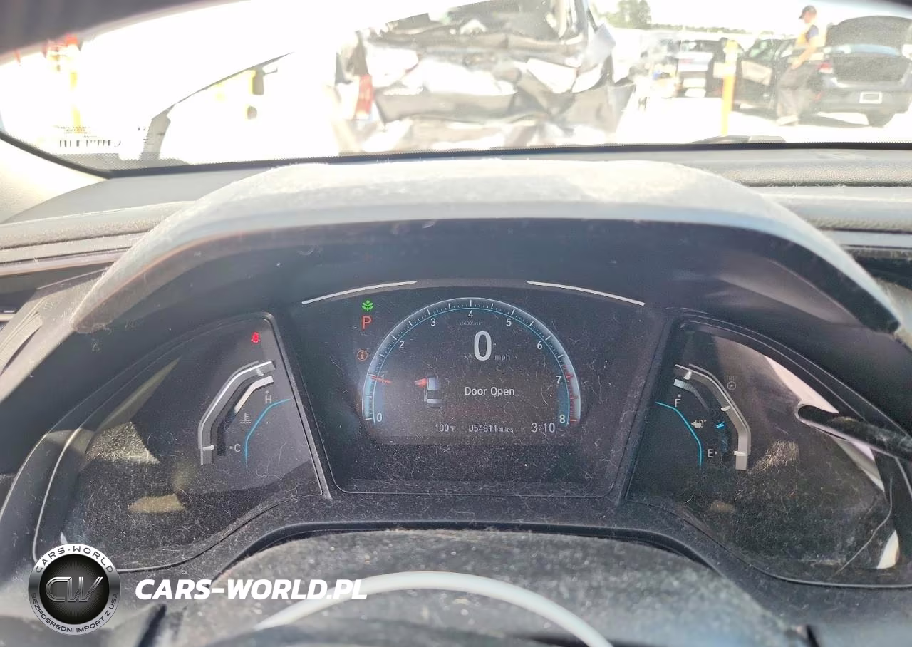 2019 Honda Civic Lx VIN:19XFC2F64KE048376 - 9