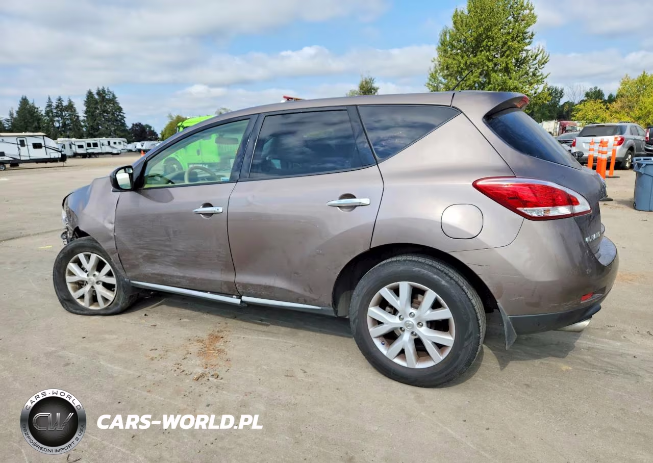 2013 Nissan Murano S VIN:JN8AZ1MW1DW308655 - 2