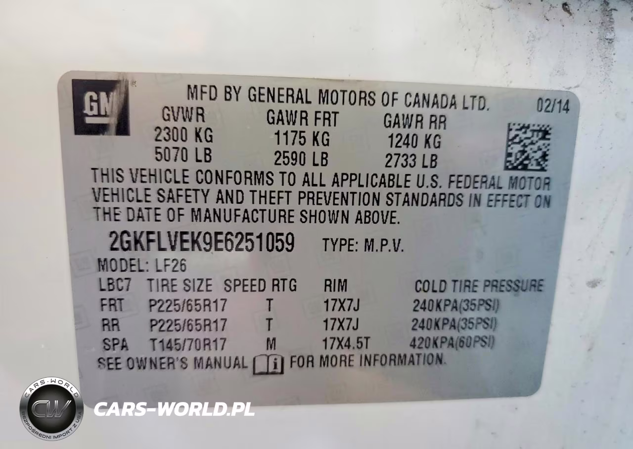 2014 GMC Terrain Sle VIN:2GKFLVEK9E6251059 - 12