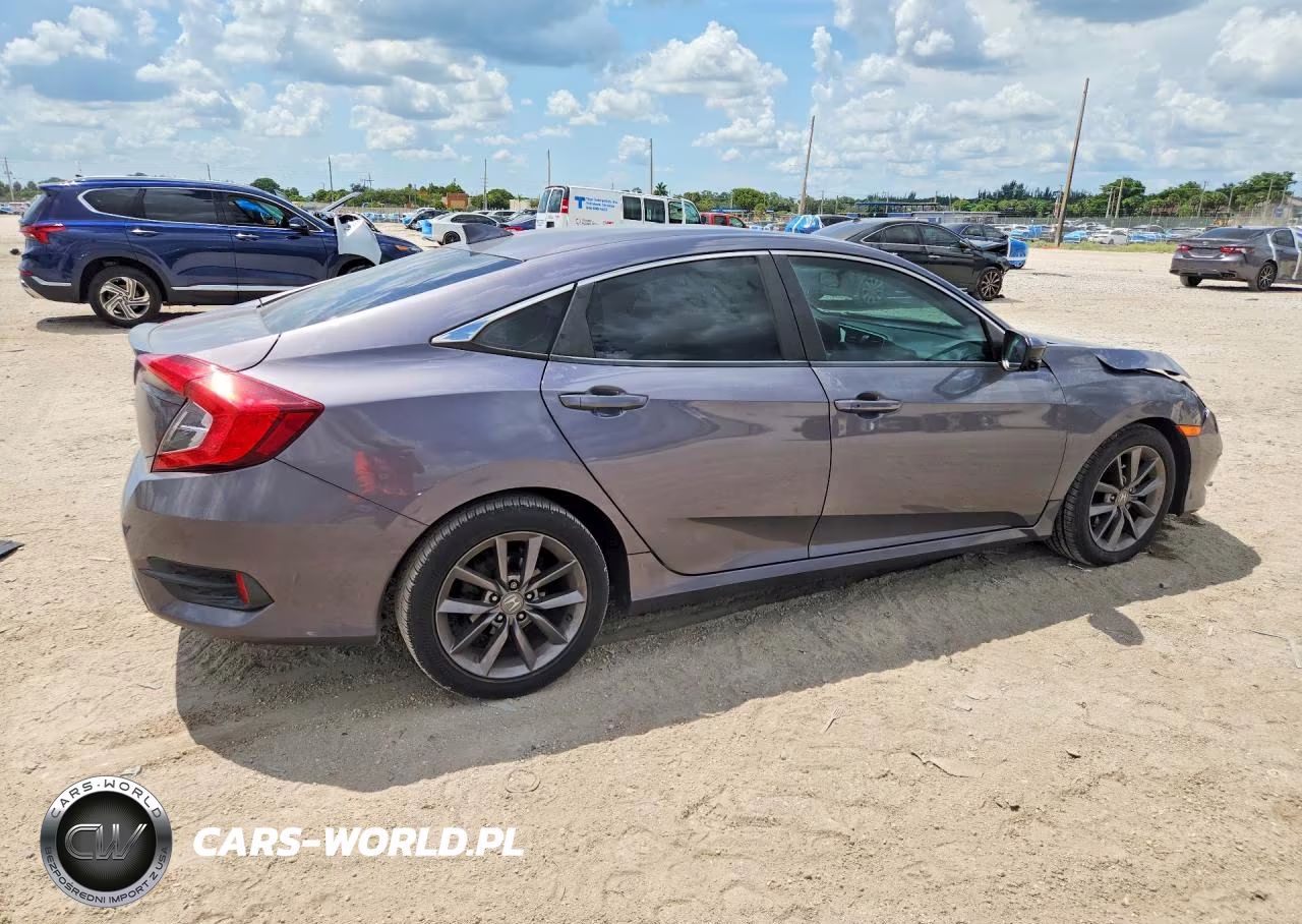2021 Honda Civic Ex VIN:19XFC1F30ME002594 - 3