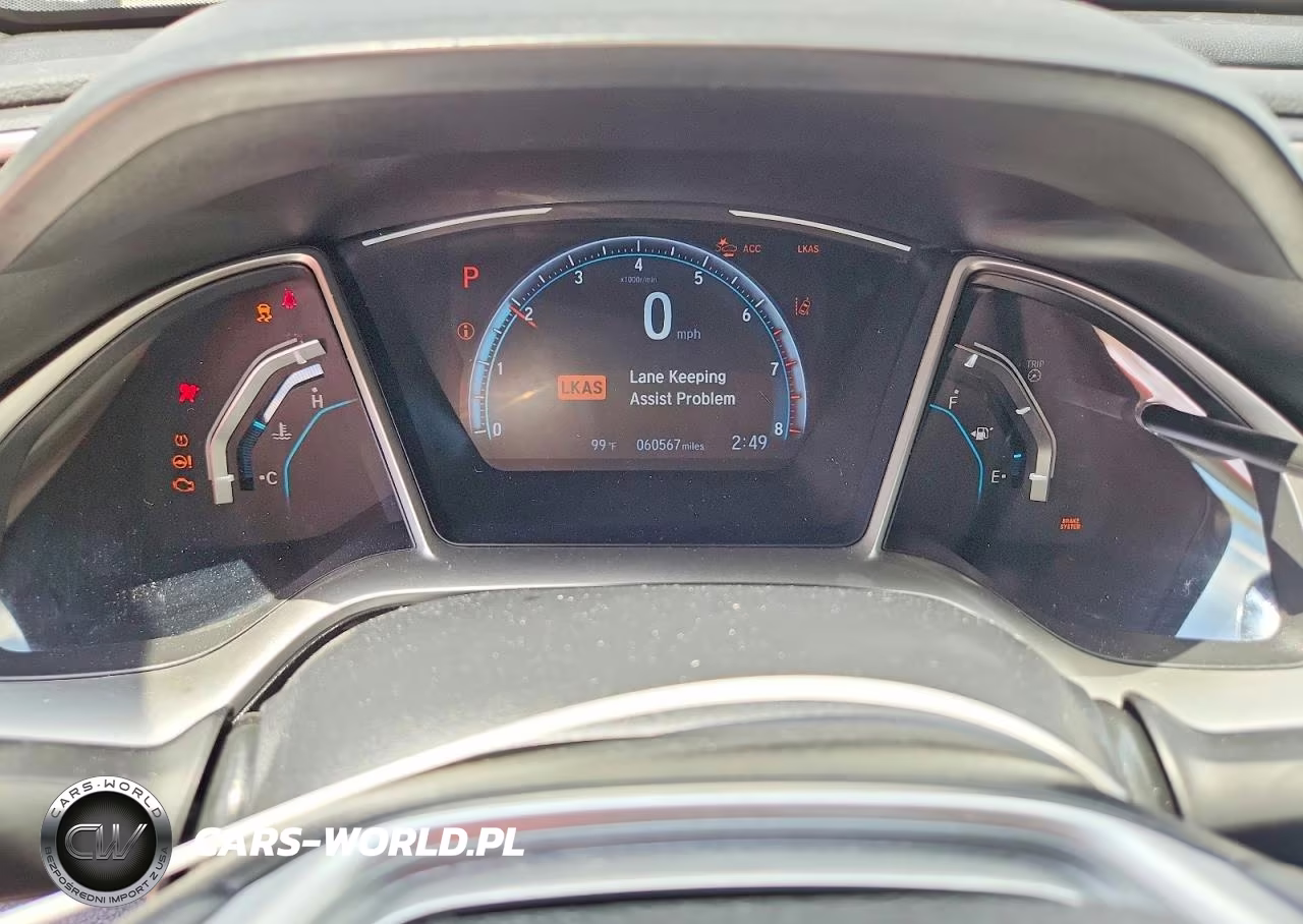 2021 Honda Civic Ex VIN:19XFC1F30ME002594 - 9