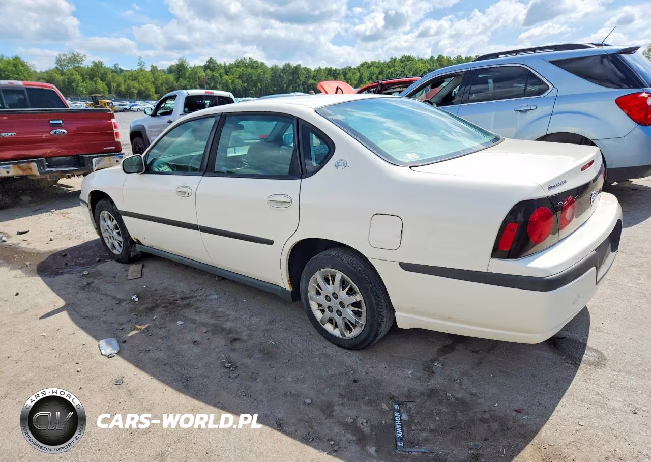 2005 Chevrolet Impala VIN:2G1WF52E259358589 - 2