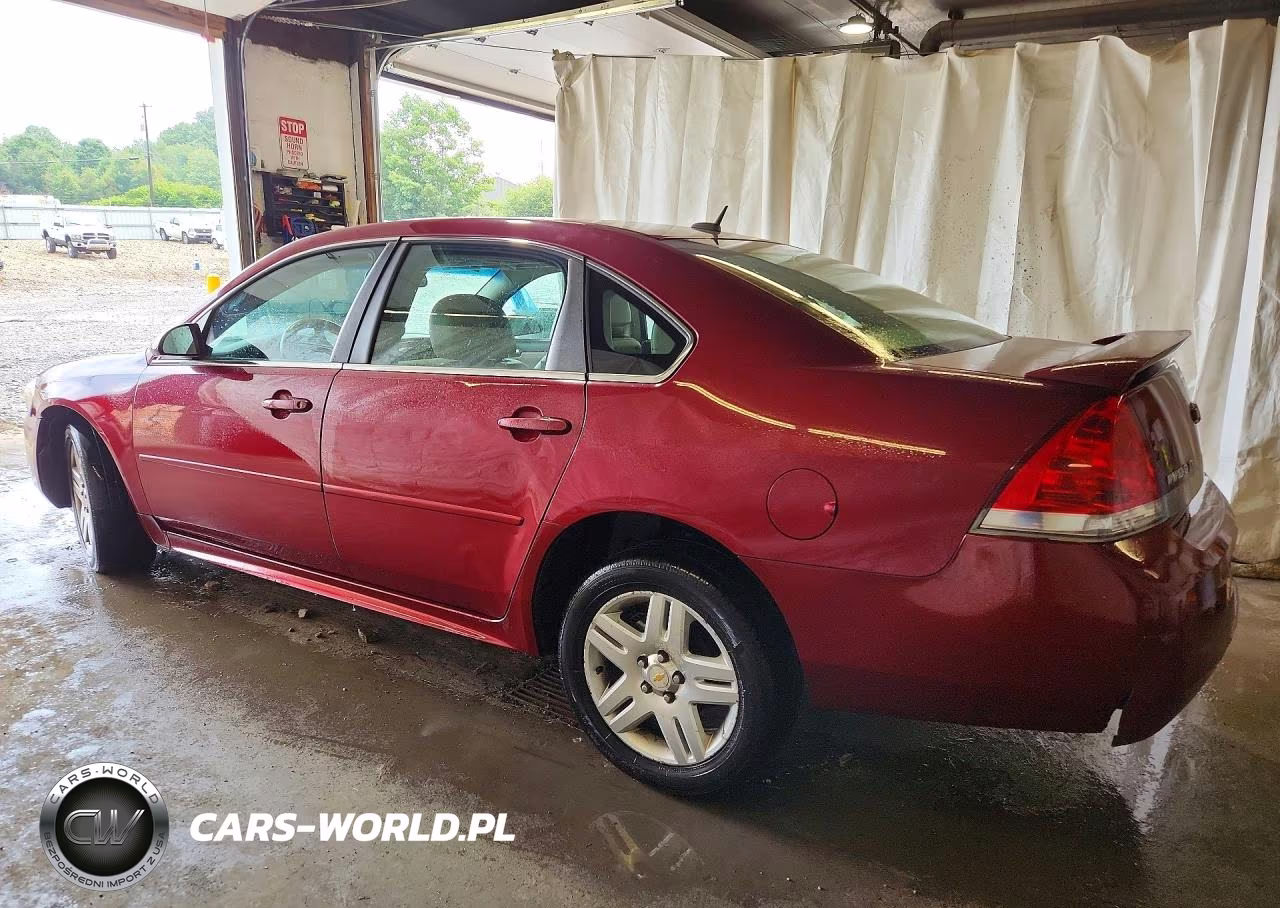 2011 Chevrolet Impala Lt VIN:2G1WG5EKXB1183016 - 2