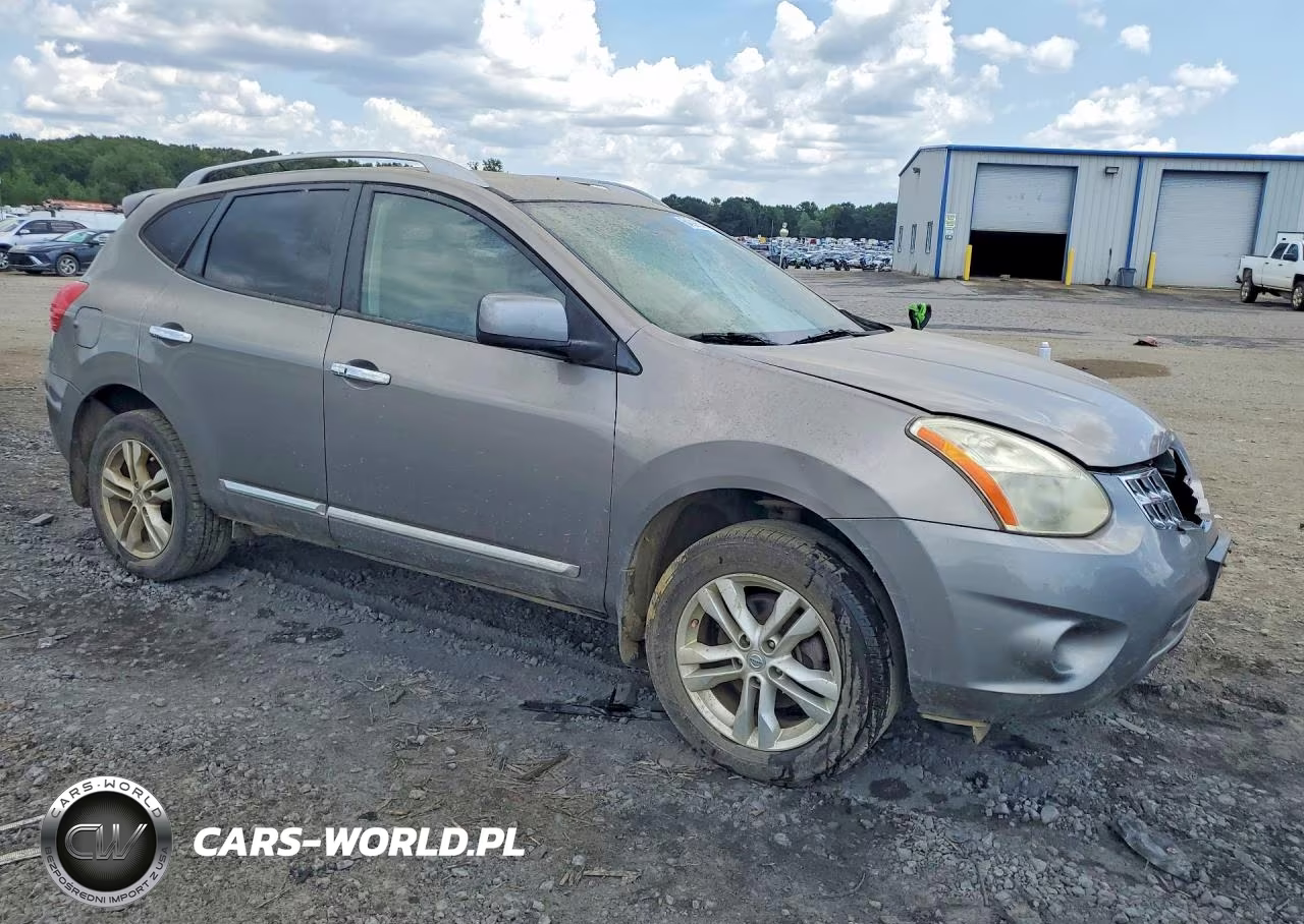 2012 Nissan Rogue S VIN:JN8AS5MVXCW384182 - 4