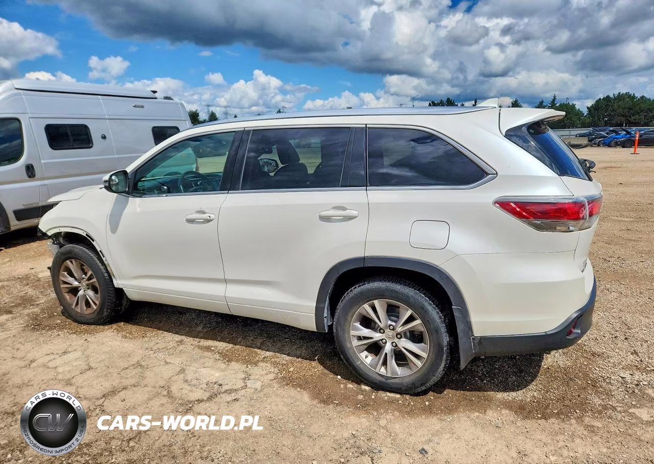 2015 Toyota Highlander Xle VIN:5TDJKRFH0FS192798 - 2