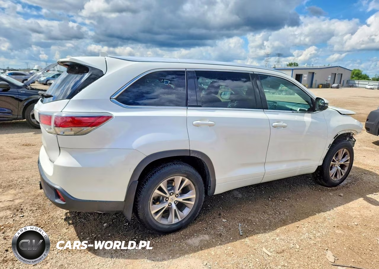 2015 Toyota Highlander Xle VIN:5TDJKRFH0FS192798 - 3