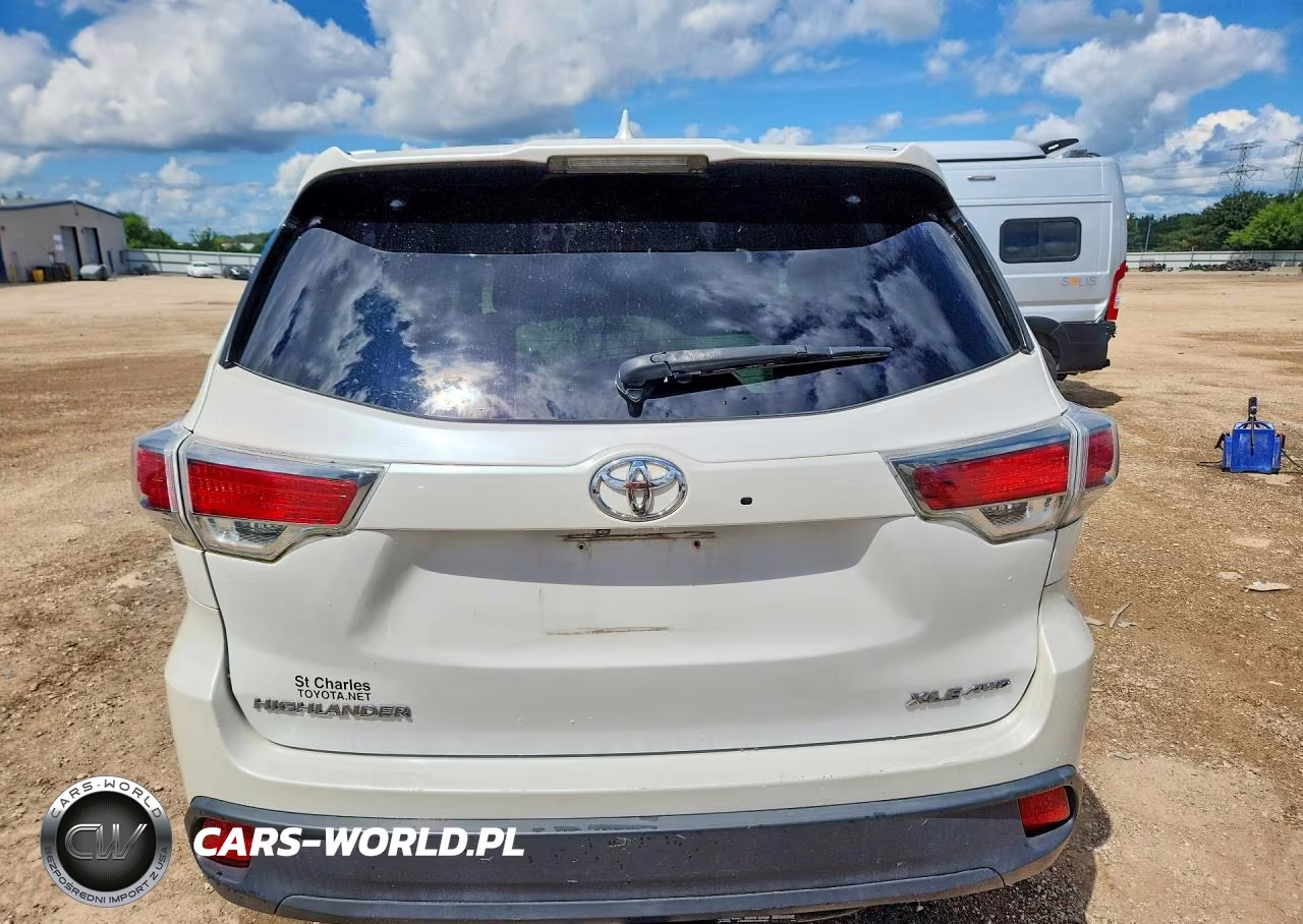2015 Toyota Highlander Xle VIN:5TDJKRFH0FS192798 - 6