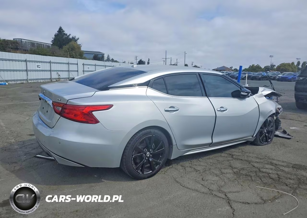 2018 Nissan Maxima 3.5 Sv VIN:1N4AA6AP9JC392577 - 3