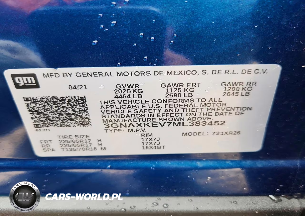 2021 Chevrolet Equinox Lt VIN:3GNAXKEV7ML383452 - 13