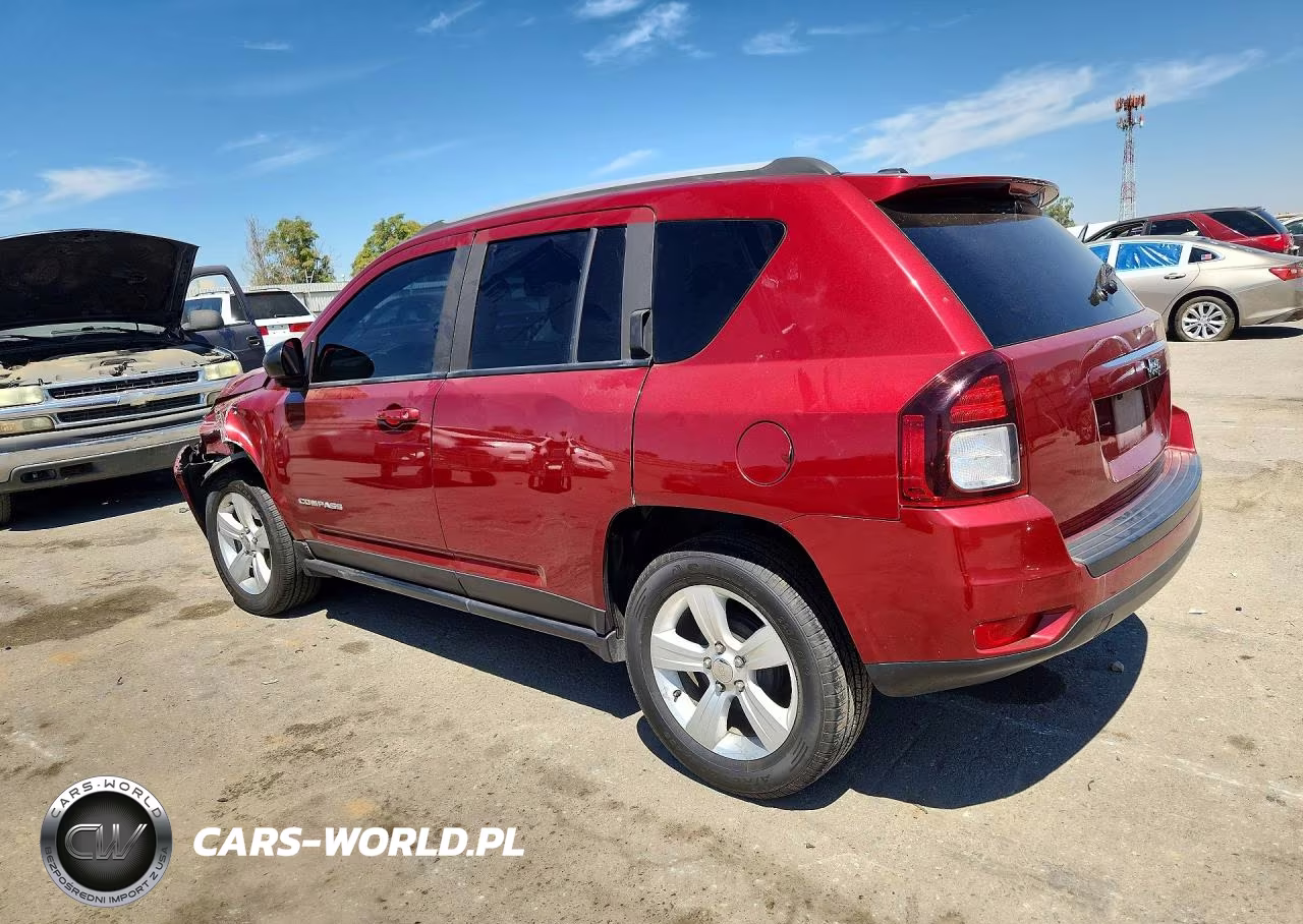 2016 Jeep Compass Sport VIN:1C4NJCBA8GD670411 - 2