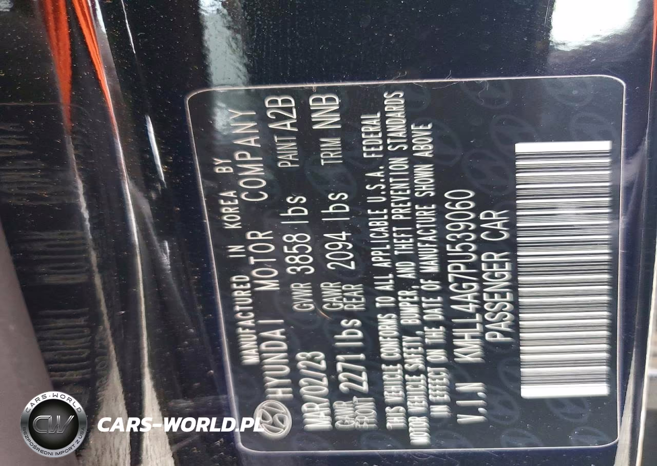 2023 Hyundai Elantra Se VIN:KMHLL4AG7PU539060 - 12