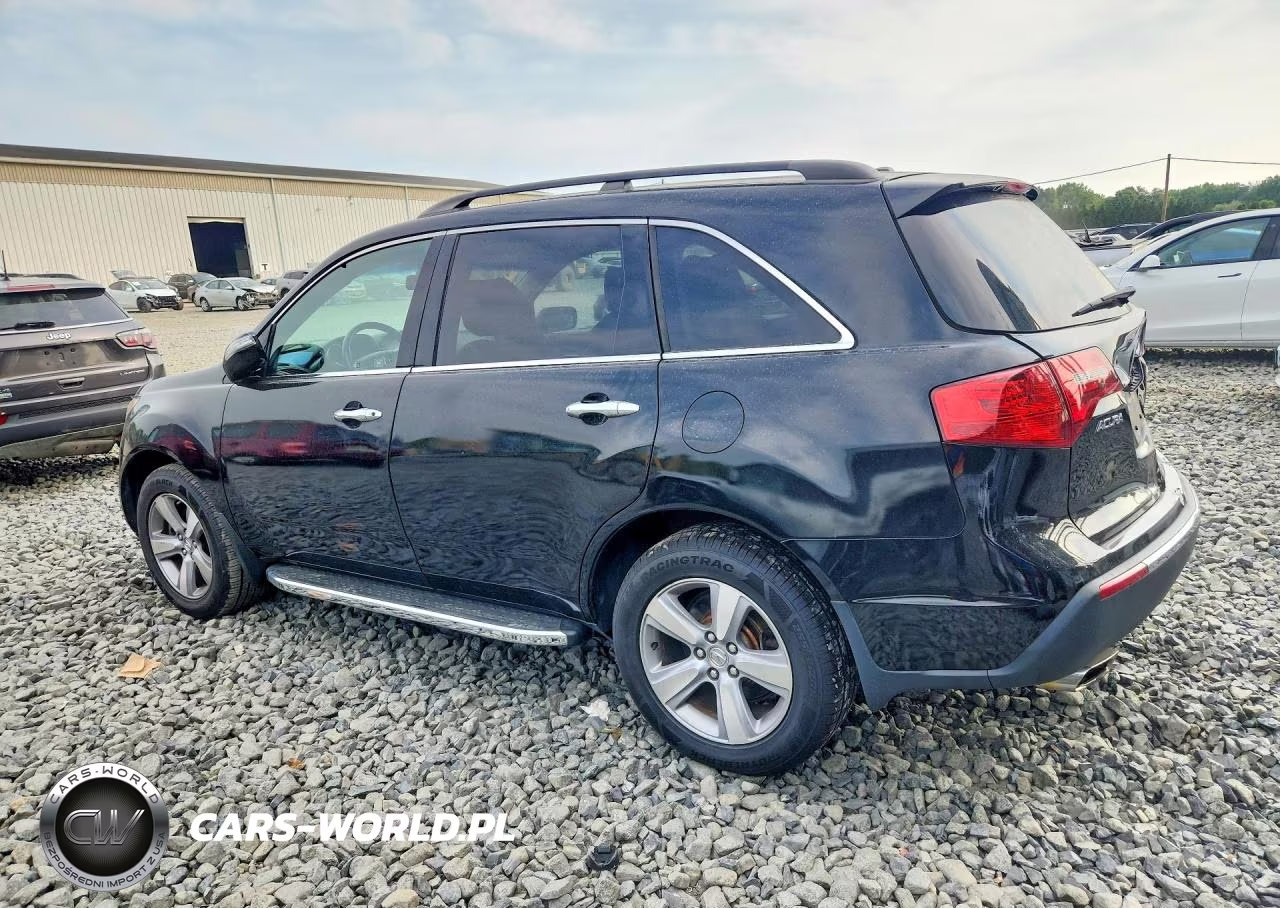 2011 Acura Mdx VIN:2HNYD2H62BH537876 - 2