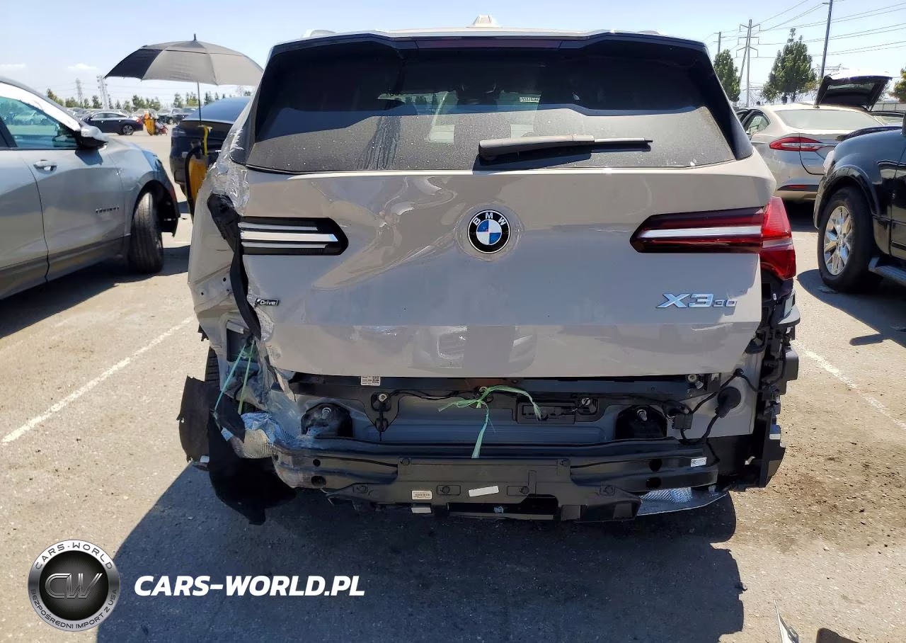 2025 BMW X3 30 xDrive VIN:5UX53GP05S9058887 - 6