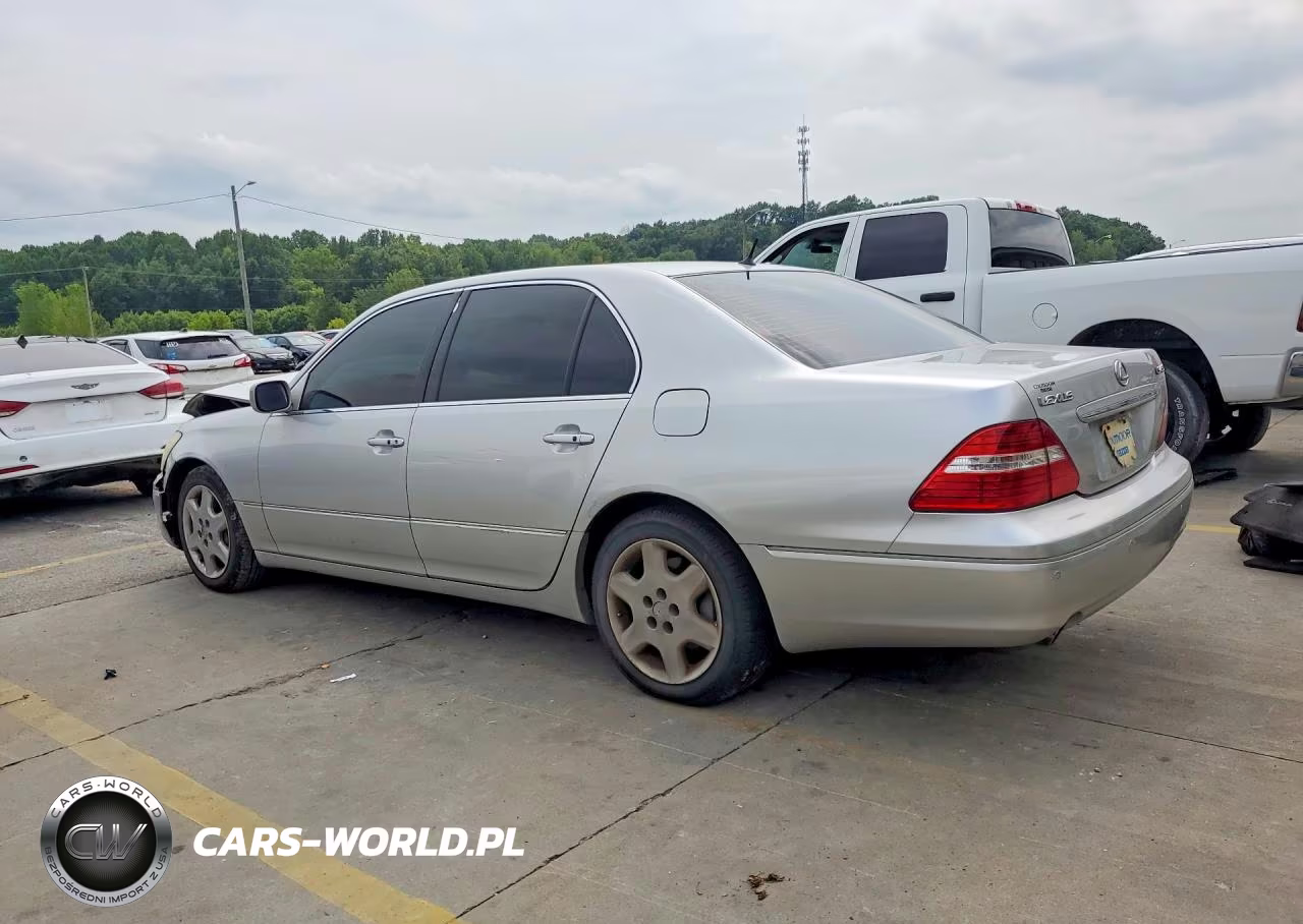 2004 Lexus Ls 430 VIN:JTHBN36F240142393 - 2