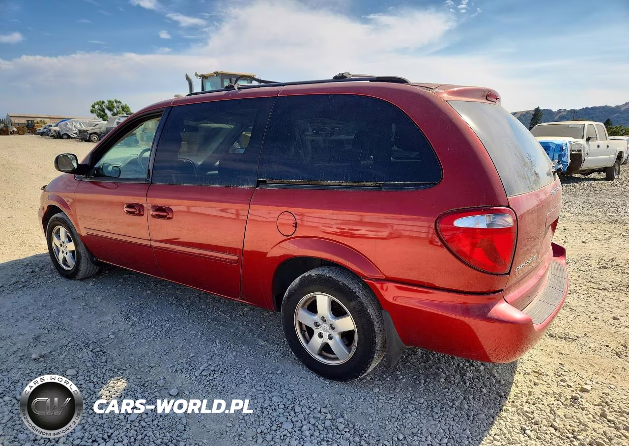 2007 Dodge Grand Caravan Sxt VIN:2D8GP44LX7R318974 - 2