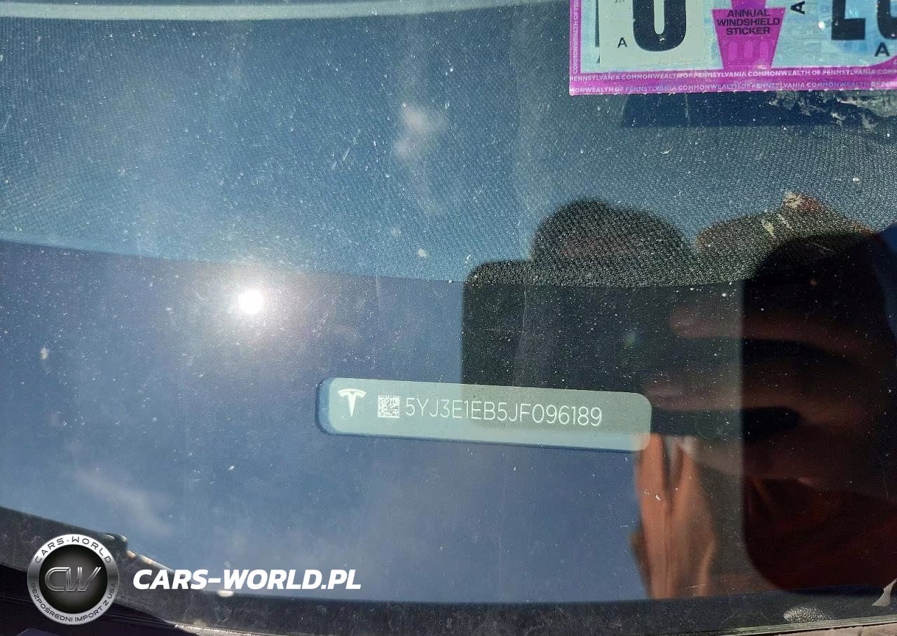2018 Tesla Model 3 VIN:5YJ3E1EB5JF096189 - 12