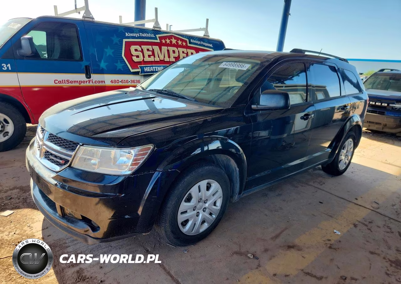 2017 Dodge Journey Se VIN:3C4PDCAB4HT601835 - 1