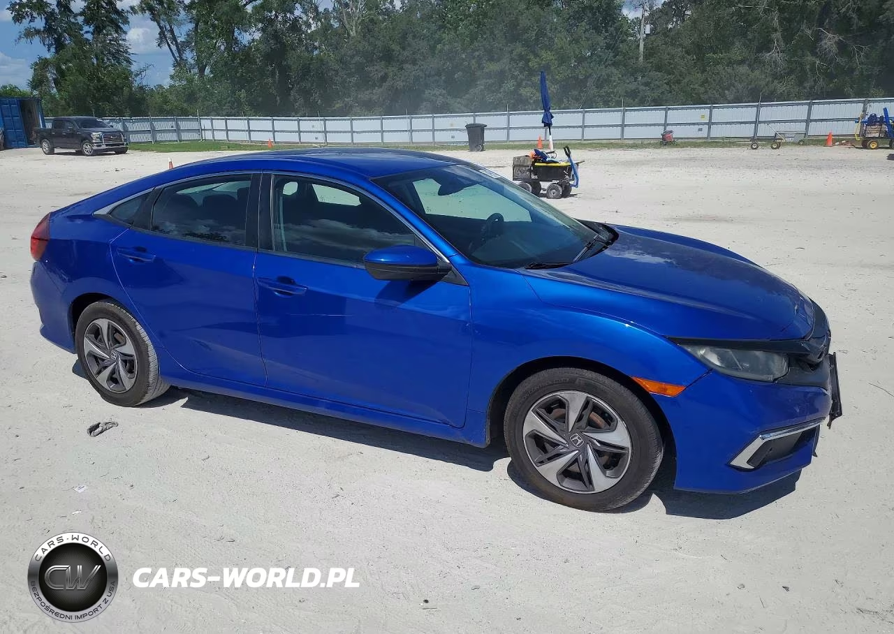 2020 Honda Civic Lx VIN:19XFC2F68LE011087 - 4