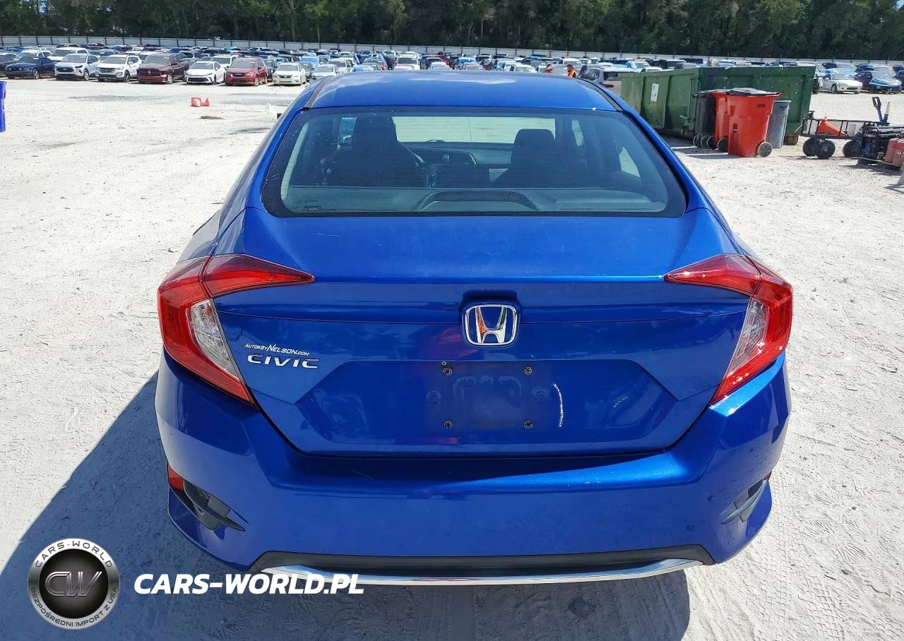 2020 Honda Civic Lx VIN:19XFC2F68LE011087 - 6