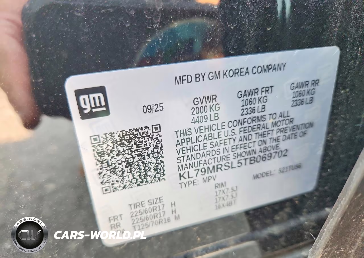 2026 Chevrolet Trailblazer Lt VIN:KL79MRSL5TB069702 - 13