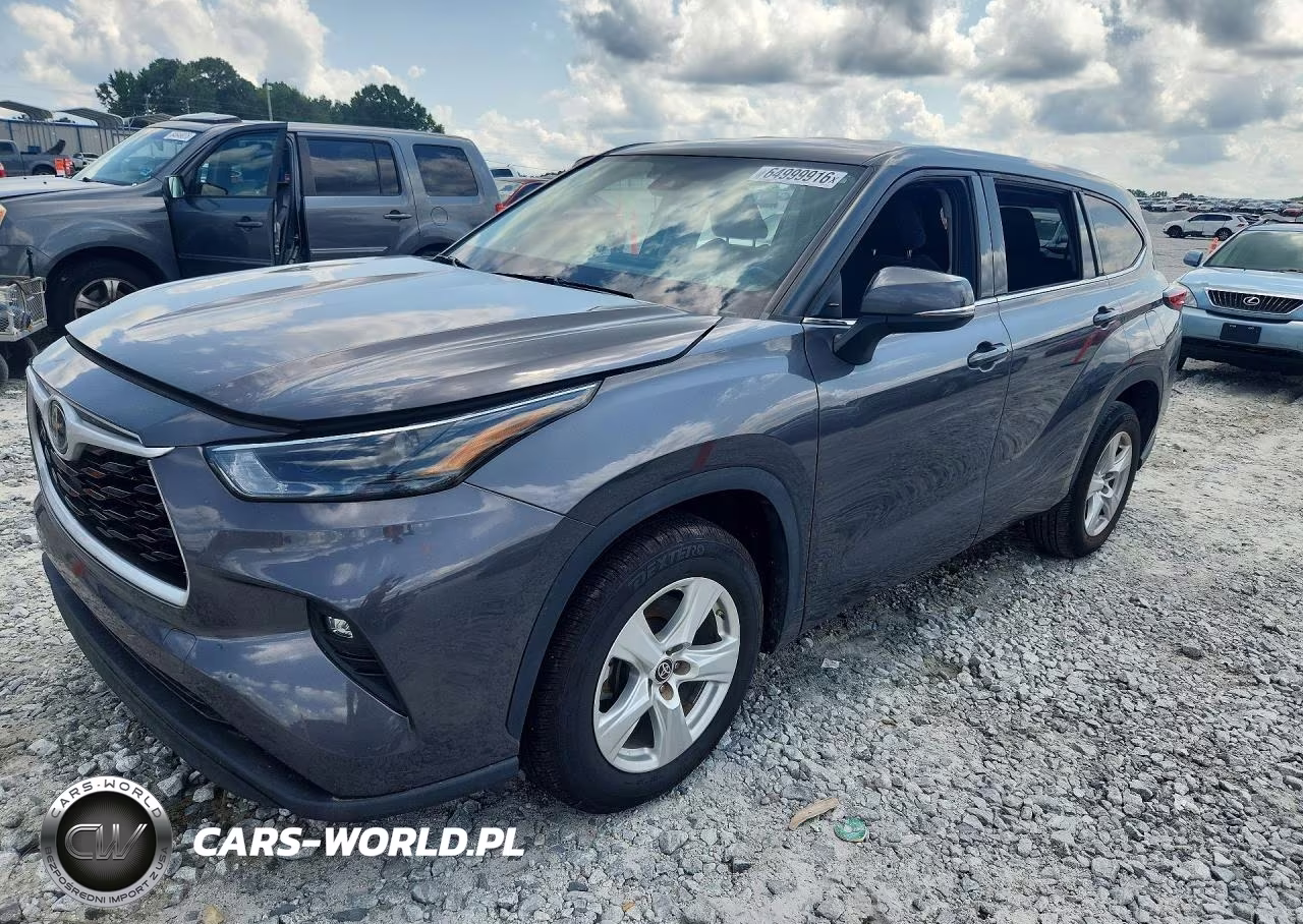 2022 Toyota Highlander Le VIN:5TDZZRAH5NS544469 - 1