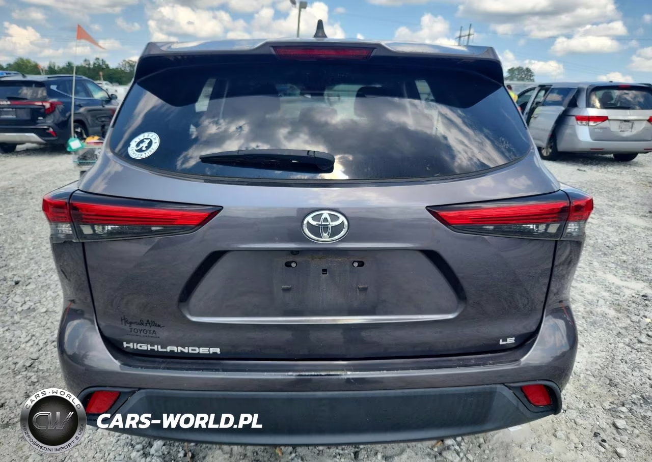 2022 Toyota Highlander Le VIN:5TDZZRAH5NS544469 - 6