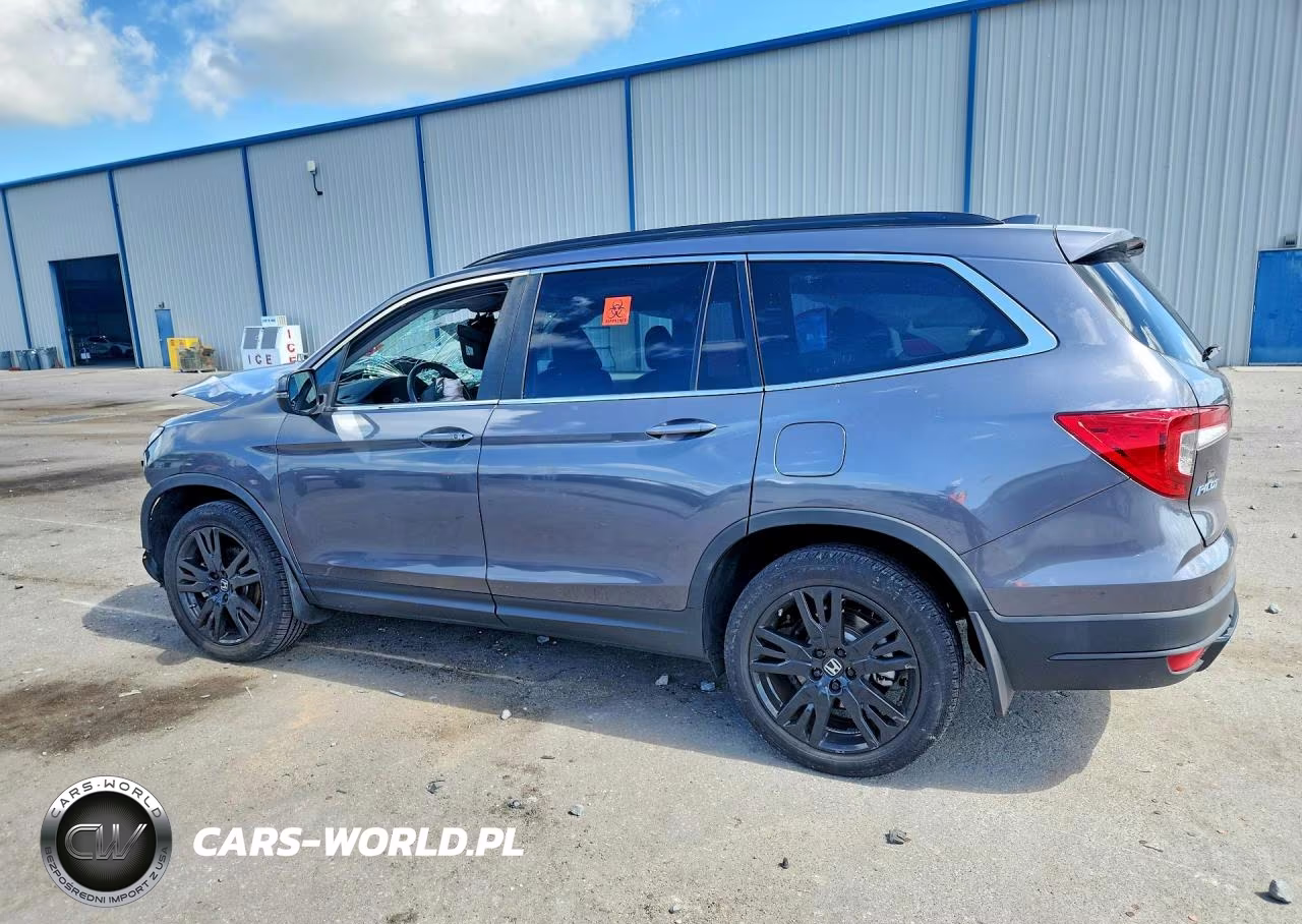 2022 Honda Pilot Se VIN:5FNYF6H29NB076724 - 2