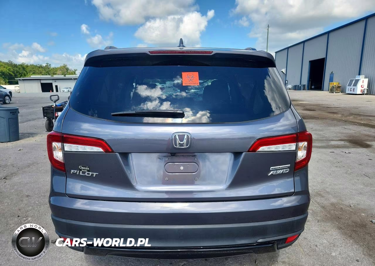 2022 Honda Pilot Se VIN:5FNYF6H29NB076724 - 6