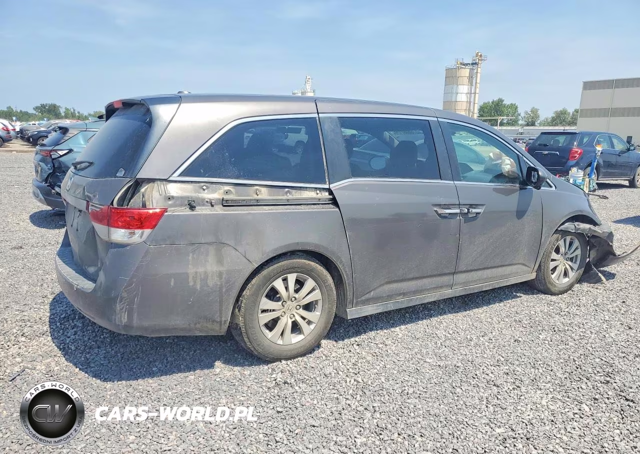 2014 Honda Odyssey Exl VIN:5FNRL5H61EB071222 - 3