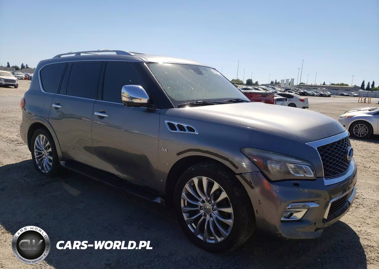 2016 Infiniti Qx80 Base VIN:JN8AZ2NC6G9401586 - 4