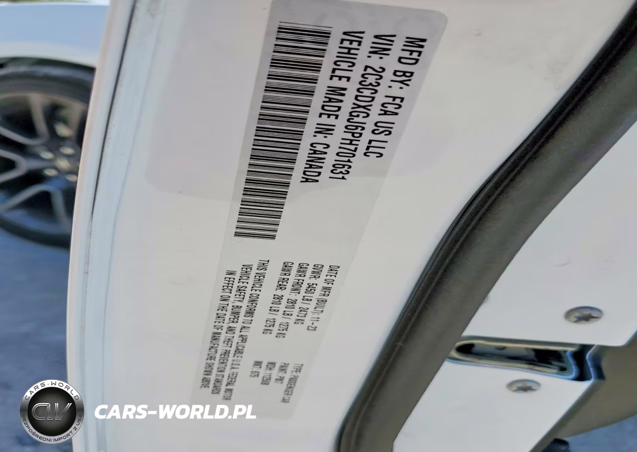 2023 Dodge Charger Scat Pack VIN:2C3CDXGJ6PH701631 - 13