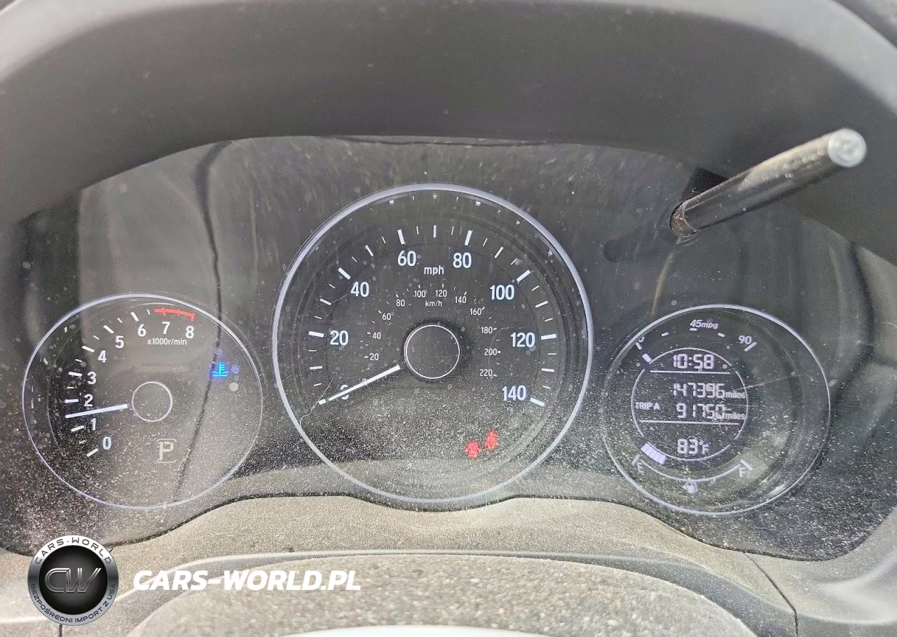 2019 Honda Hr-V Lx VIN:3CZRU6H30KG728665 - 9
