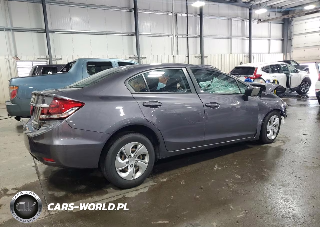 2015 Honda Civic Lx VIN:19XFB2F55FE023552 - 3
