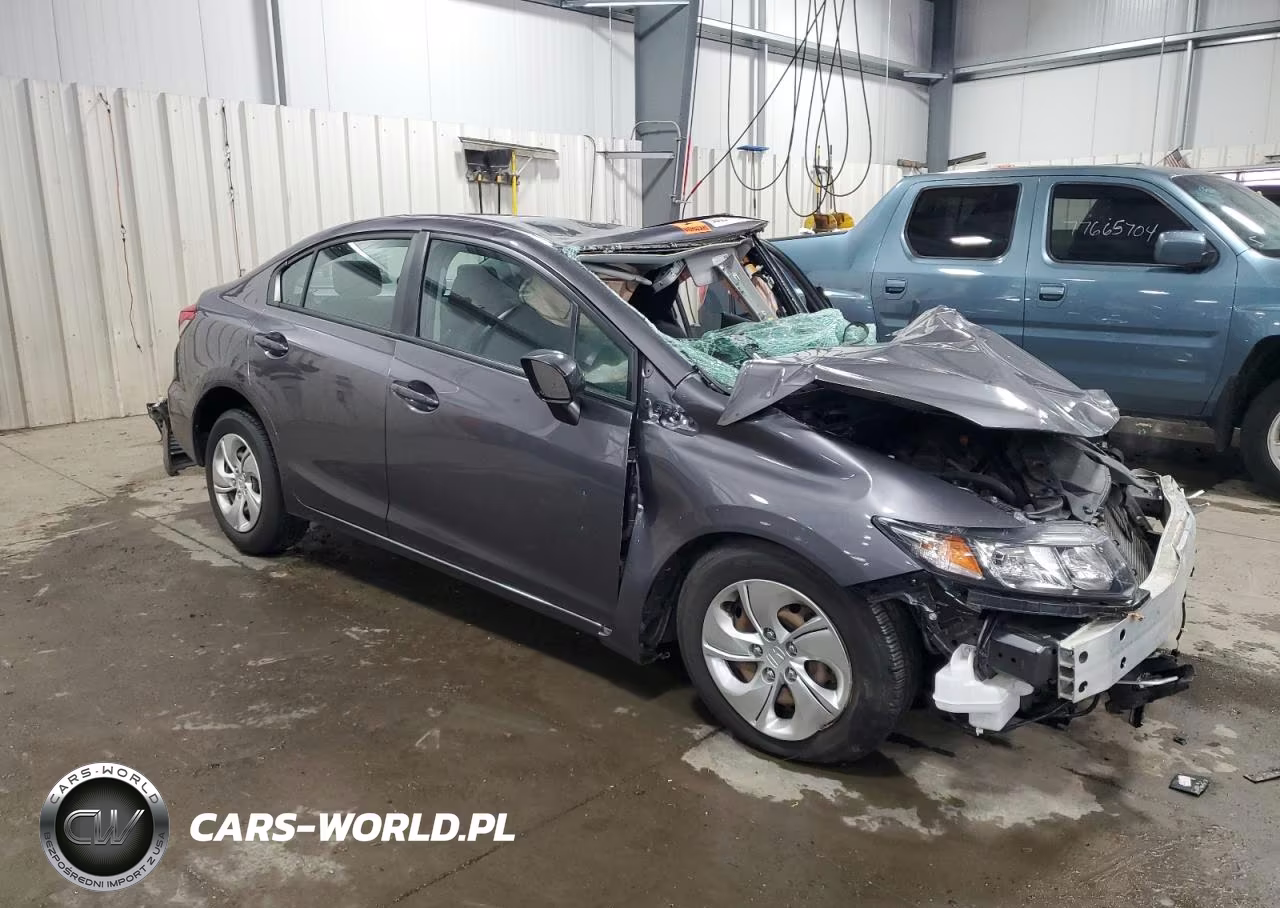 2015 Honda Civic Lx VIN:19XFB2F55FE023552 - 4