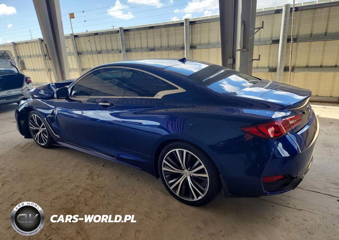 2018 Infiniti Q60 3.0T Luxe VIN:JN1EV7EK7JM343220 - 2