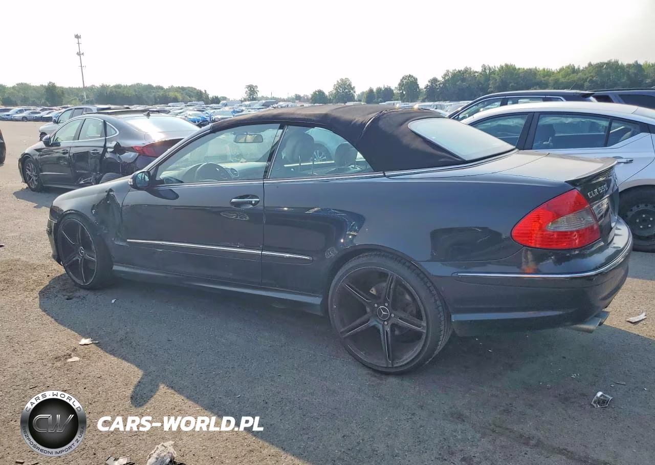 2009 Mercedes-Benz Clk 550 VIN:WDBTK72F69T106576 - 2