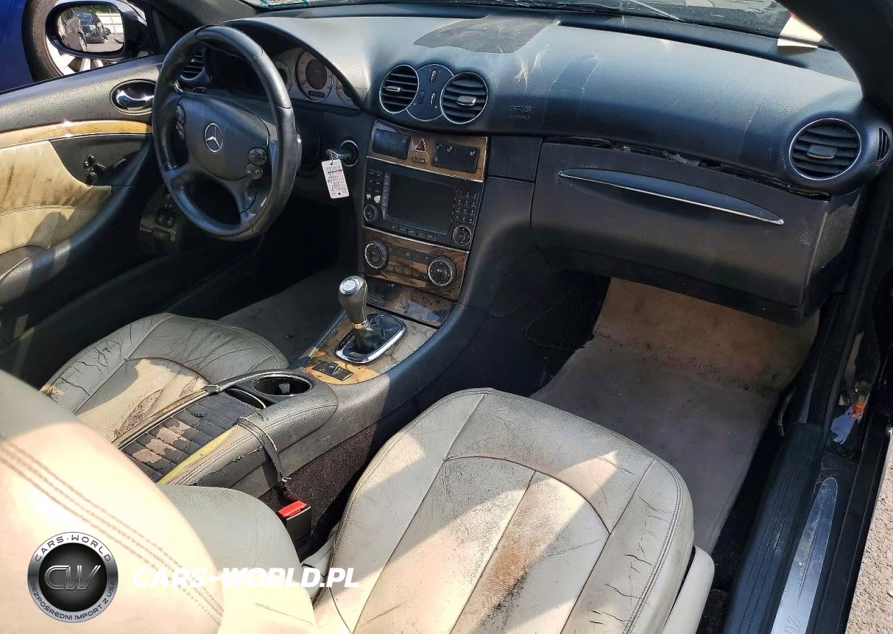 2009 Mercedes-Benz Clk 550 VIN:WDBTK72F69T106576 - 8