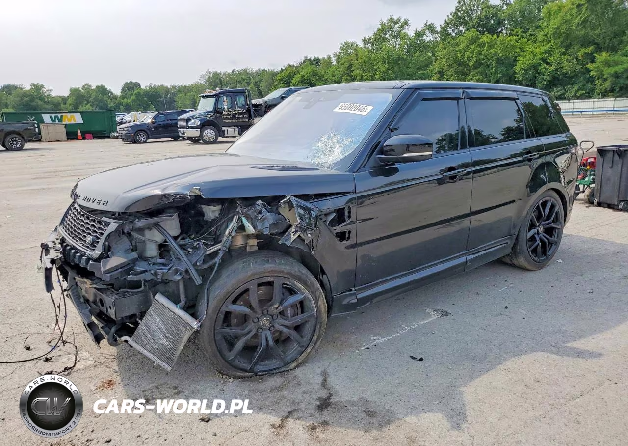 2017 Land Rover Range Rover Sport Svr VIN:SALWZ2FE5HA133866 - 1