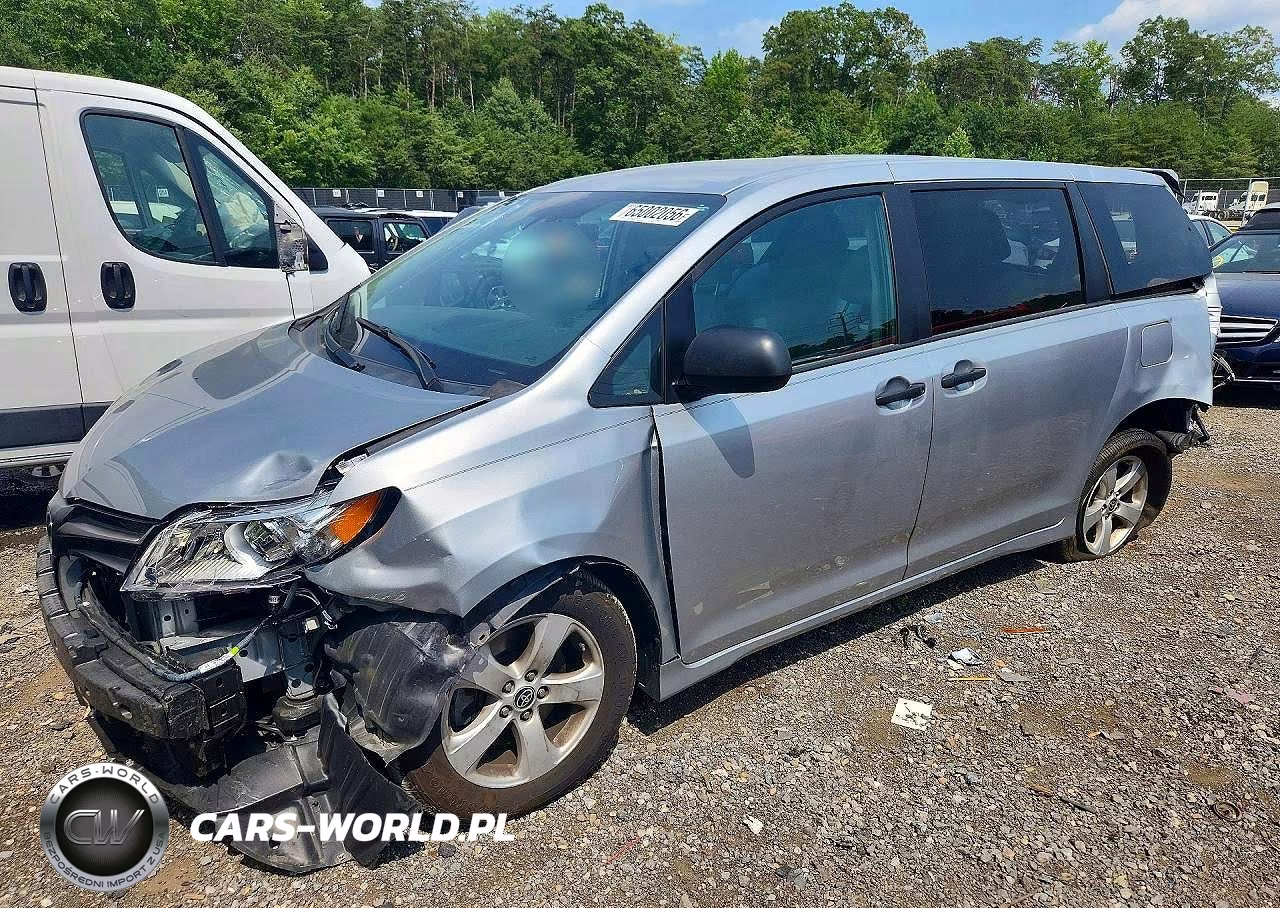 2020 Toyota Sienna L VIN:5TDZZ3DC9LS086493 - 1