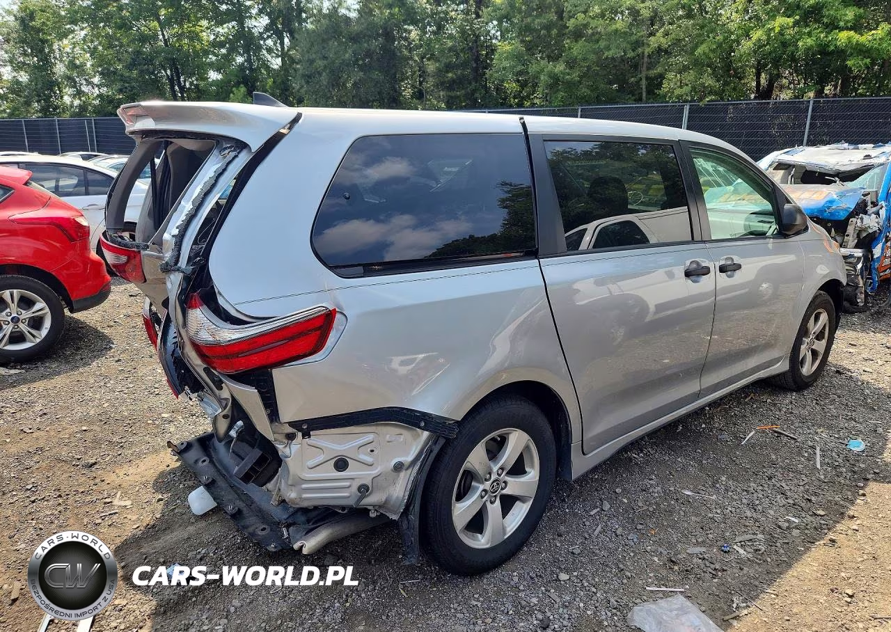 2020 Toyota Sienna L VIN:5TDZZ3DC9LS086493 - 3